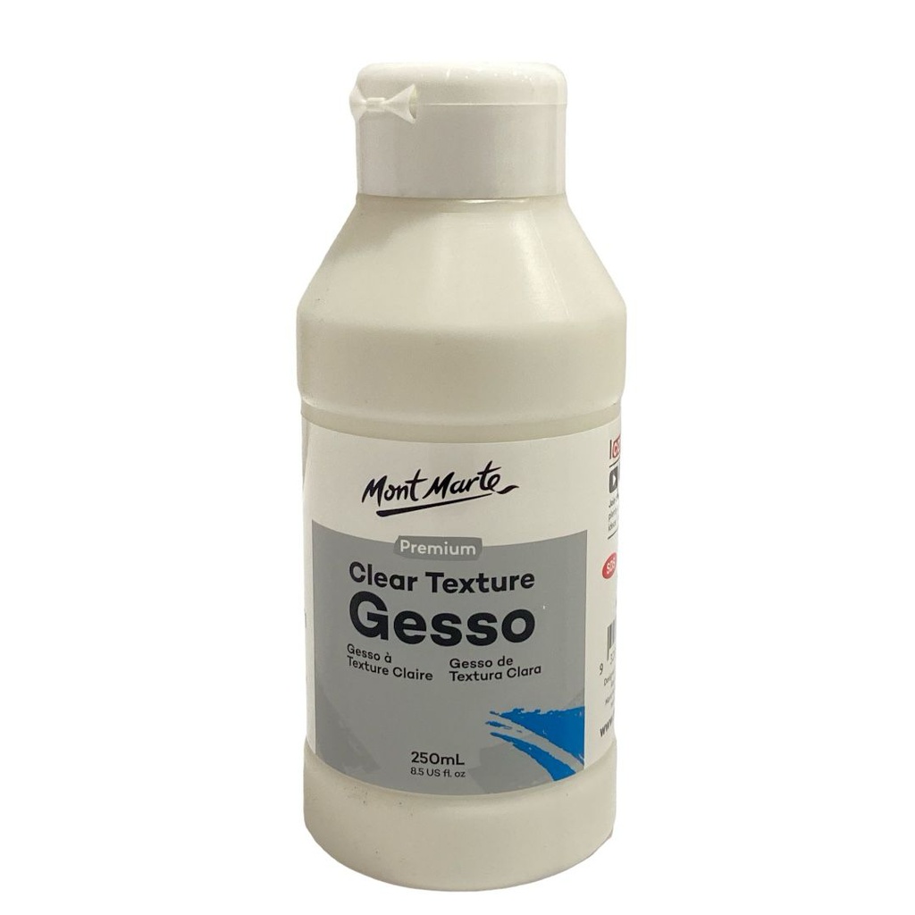 Mont Marte Clear Texture Gesso 250ml Alsharq Book Store